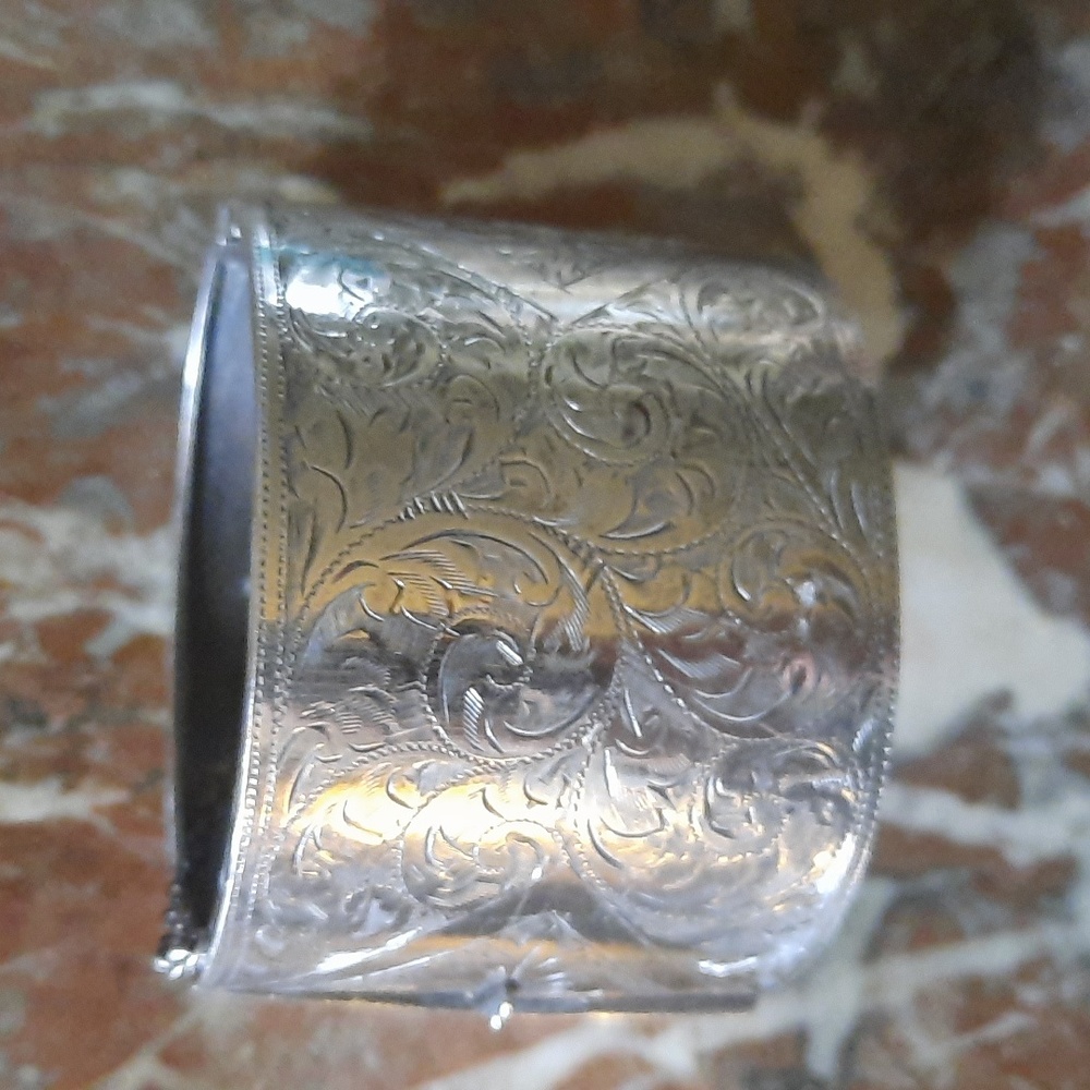 Antique Sterling Silver Cuff Bracelet